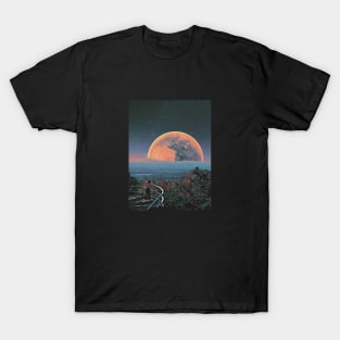 Celestial Reverie - Retro Space T-Shirt